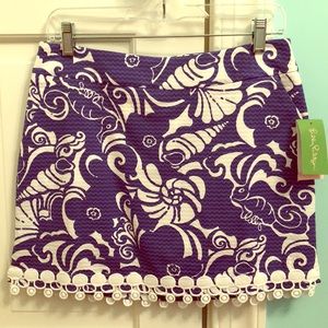 NWT Lilly Marigold Skort in Spectrum Blue